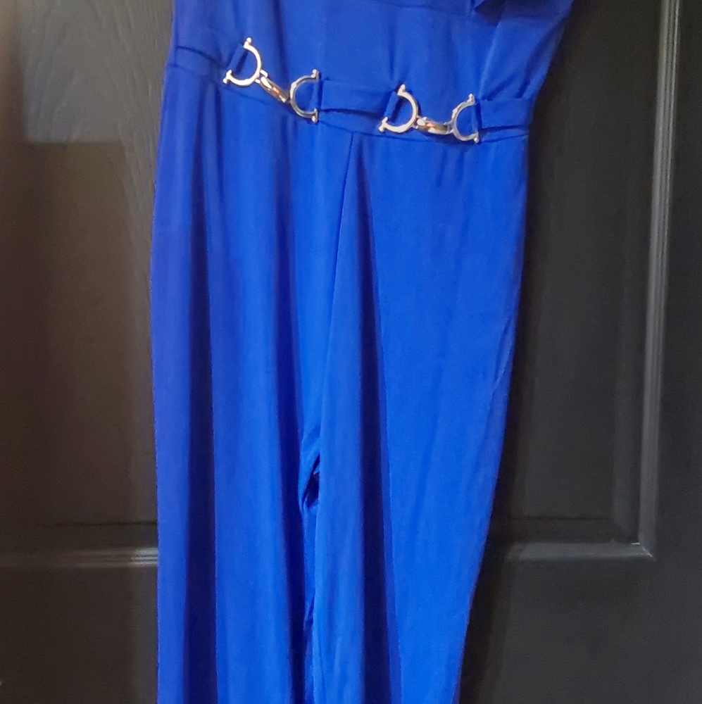 Cobalt blue jumpsuit